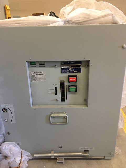 1200 Amp, SQUARE D, FLUARC, 15 KV, 750 MVA, DRAW-OUT, 5 CYCLE: