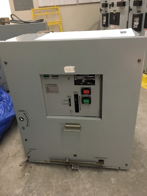 1200 Amp, SQUARE D, FLUARC, 15 KV, 750 MVA, DRAW-OUT, 5 CYCLE: