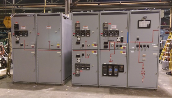 2000 Amp, GENERAL ELECTRIC, INDOOR SWITCHGEAR, 2 X 2000 AMP & 3 X 1200 AMP:1