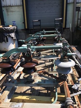 1200 AMP, SOUTHERN STATES, WAG, 38 KV, HORIZONTAL MOUNT, VERTICAL BREAK, GOAB