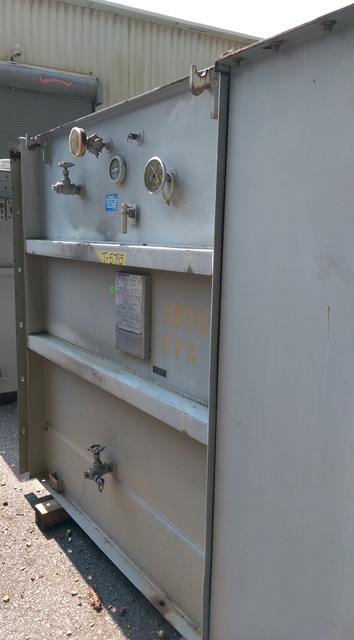 1000/1120 KVA, 12470D, Sec 480Y/277, 1991,SQUARE D, SILICONE SUBSTATION