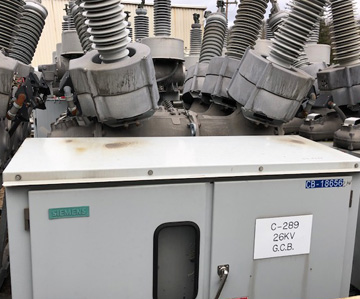 3000 Amp, SIEMENS, No. SPS2-72.5-40-2, 72500 V., 2006, 125 VDC, FA2.20 MECH:1