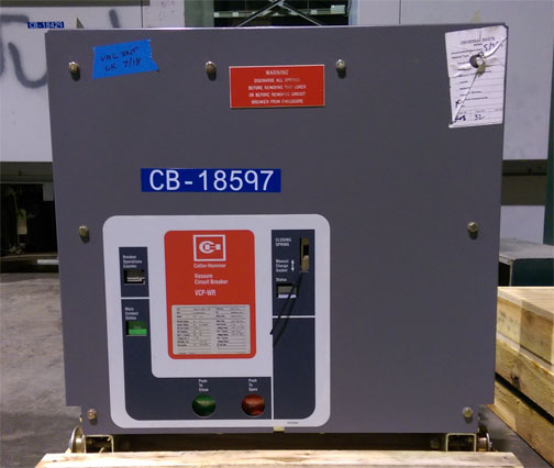 1200 Amp, CUTLER HAMMER, 150VCP-WR29 750, 15 KV, 2000, UNUSED:1