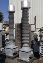 KUHLMAN ARTECHE POTENTIAL TRANSFORMER, 138/230 KV, 2004, 1200:1/2000:1, UNUSED:1