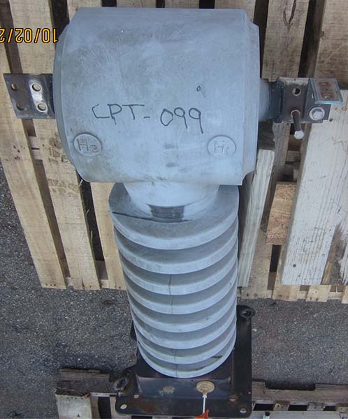 GENERAL ELECTRIC CT TYPE JKW-200, 34500 V, 600:5, CAT. 757X30G4:1