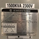 1500/2000 KVA, Pri 4160 D, Sec 2300 D, GE, ALUMINUM, INDOOR