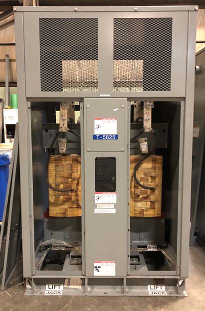 500 KVA, Pri 480 D, Sec 208Y/120, 2001, SQUARE D, ALUMINUM, INDOOR:1