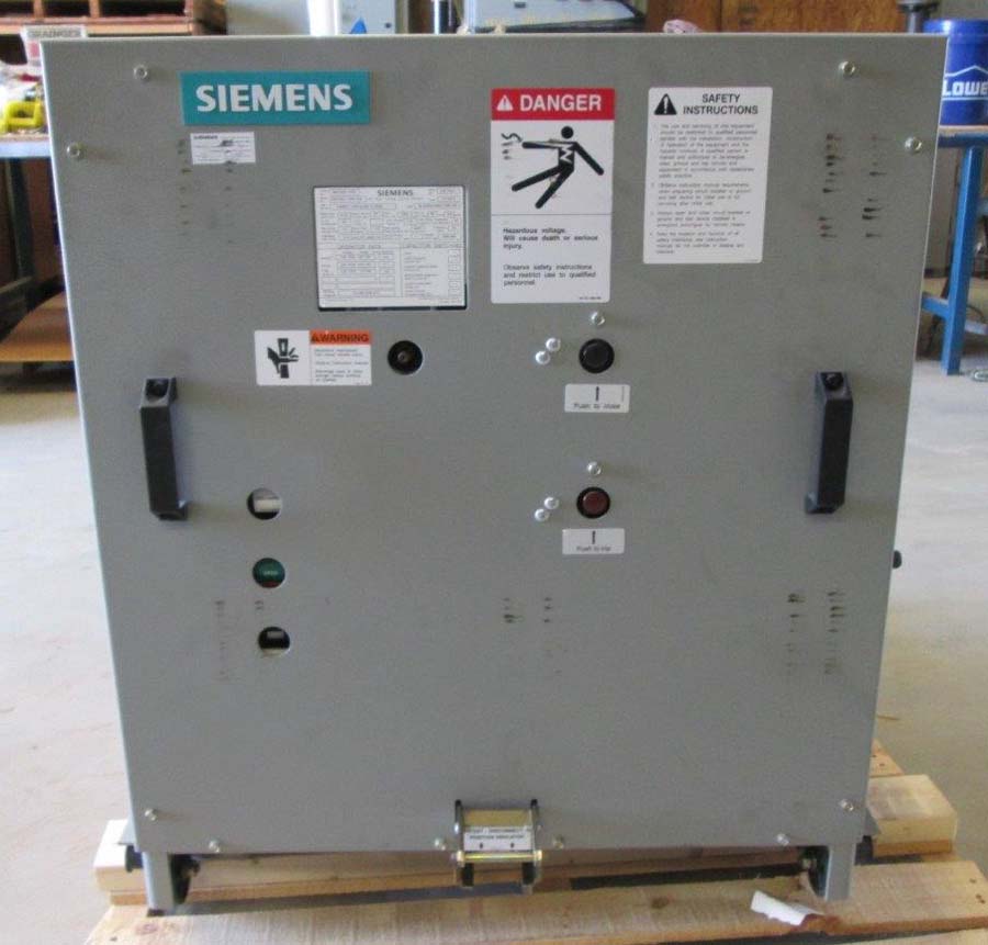 1200 Amp, SIEMENS, 05-GMSG-0063-1200-164, 4760 V., 2010, 125 VDC CL/TR/MOT
