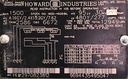 1500 KVA, PRI 4160Y/2400 X 13200Y/7620, 480Y/277, HOWARD, LIVE/RADIAL