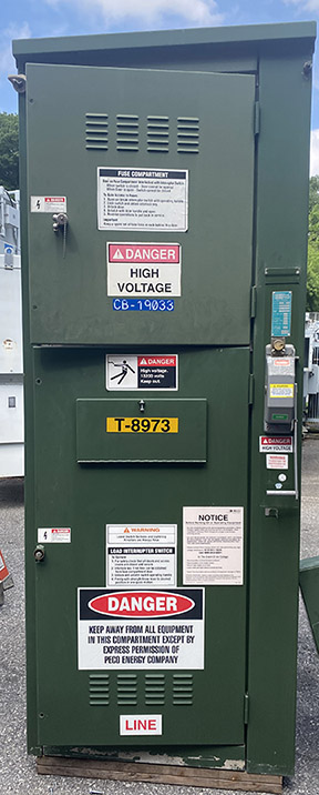 600 Amp, ABB, MINI-RUPTER, 15000 V., CAT. #PP-S458, OUTDOOR, FUSED: 1