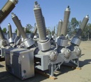 3000 Amp 145/170 kV Siemens SF6 Breaker, SPS2-170-63-3, 63 kA Short, 125 VDC Close and Trip