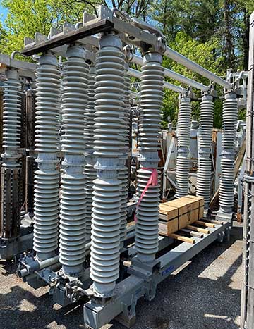 3000 Amp, PASCOR, VBPA, 242 KV, 2008, VBPA, HORIZONTAL MOUNT, VERTICAL BREAK:1