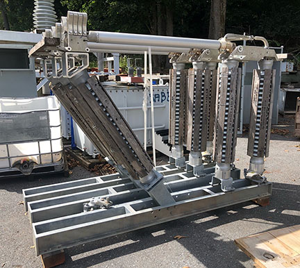 3000 Amp, PASCOR, No. TTR-8V, 138000 V, HORIZONTAL MOUNT, VERTICAL BREAK, UNUSED