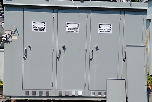 1800 KVAR NORTHEAST POWER SYSTEMS, NEPSI, 5 KV CAPACITOR BANK, FUSED, OUTDOOR