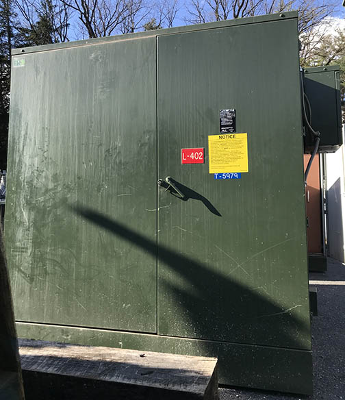 7500 KVA, Pri 26400 D, Sec 4160Y/2400, COOPER, DEAD FRONT, RADIAL FEED