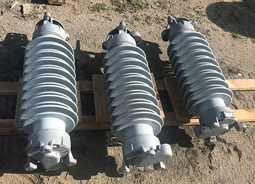 96 KV, TRANQUELL, No. 9L11ZTA096AS, 76 MCOV, STATION CLASS, PORCELAIN:3