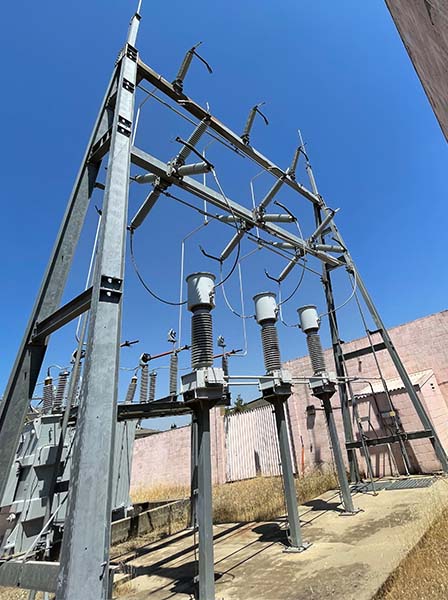 1200 Amp, PASCOR, 115 V. I-BEAM A FRAME STRUCTURE