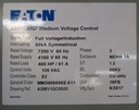 400 HP EATON AMPGARD SL72 7200V INDOOR STARTER- FULL VOLTAGE/INDUCTION