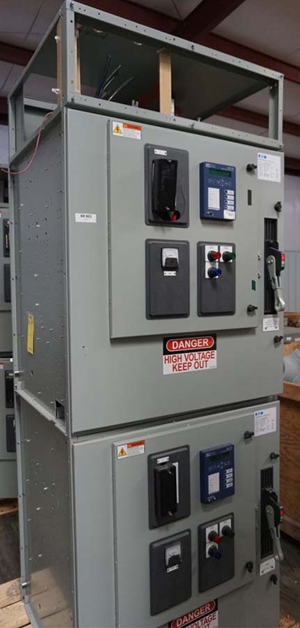 400 HP EATON AMPGARD SL72 7200V INDOOR STARTER- FULL VOLTAGE/INDUCTION