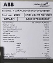 1200 Amp, ABB, ADVAC, 4760 V., CIRCUIT BREAKER FEEDER