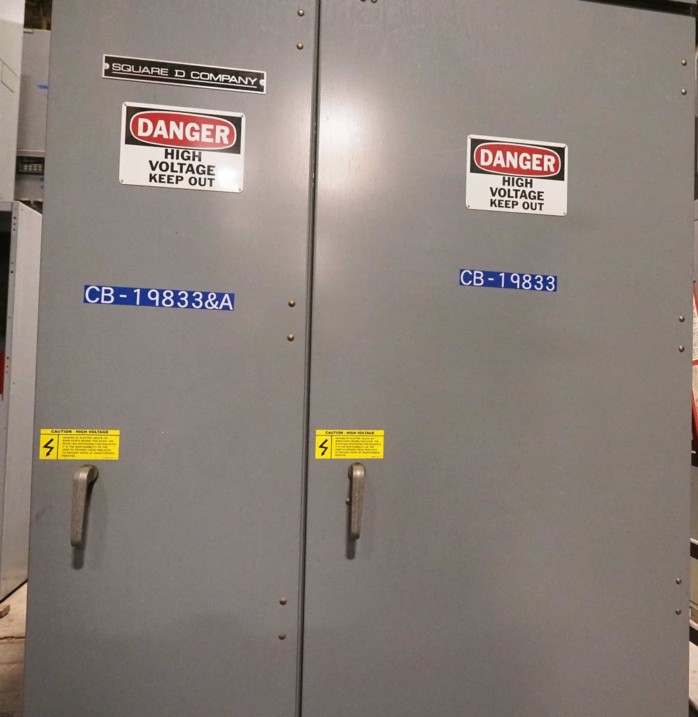 600 Amp, SQUARE D, No. HVL, 15000 V., 1998, FUSED LOAD BREAK SWITCH