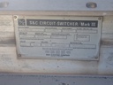 1200 amp 138kv S&C Circuit Switcher, Cat No 178329-TC