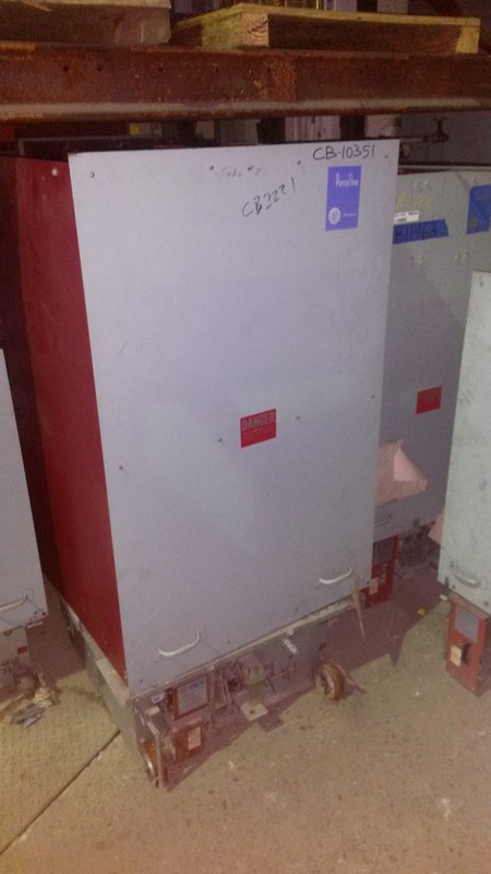 1200 Amp, WESTINGHOUSE, 150DHP-500, 15 KV, 1974, AIR BREAKER