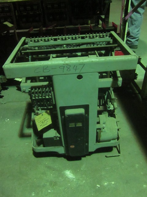 1600 Amp, GENERAL ELECTRIC, AK2-50, 480 V., INDOOR, ELEC.OP., 125 VDC C&T;-1