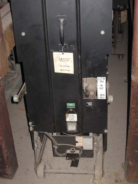 1200 Amp, WESTINGHOUSE, 50DH75, 4160 V., DRAWOUT, INDOOR, 125 V DC CLOSE;-1