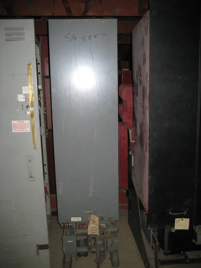 1200 Amp, FEDERAL PACIFIC, DST5-75, 5000 V., 1961, DRAWOUT, ELEC.OP.;-1