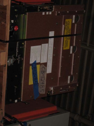 [019954] GENERAL ELECTRIC, GMV-1053, 15 KV, 125 VDC, 1984, ELECTRICALLY OPERATED-1