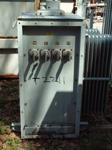 [022053] 500 KVA, Pri. 2400 V, D, Sec. 120/208 V, Y, VANTRAN, SUBSTATION TXFMR: -1