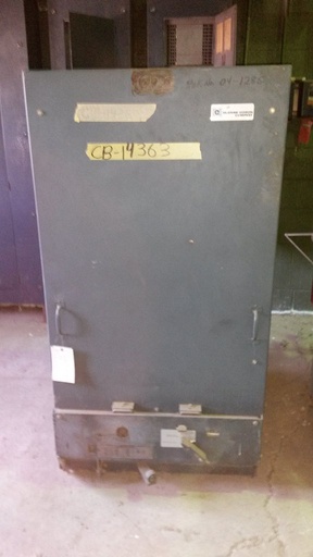 [029258] 1200 Amp, MCGRAW EDISON, PSD, 13.8 KV, 1975, 125 VDC CLOSE AND TRIP: -1