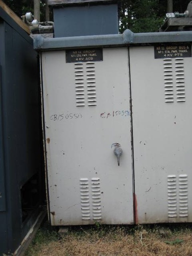 [031214] 2000 Amp, WESTINGHOUSE, 50DH250D, 4160 V., 1957, OUTDOOR BREAKER ENCLOSURE: -1