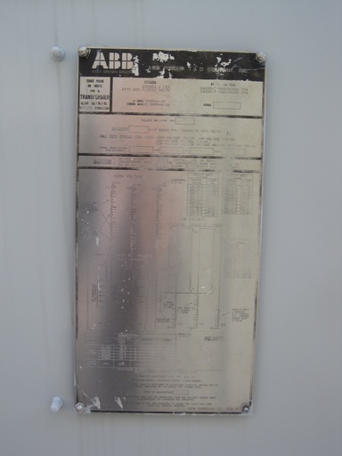 [033949] 24000/32000/40000 KVA, Pri 230000 D, Sec 4370Y/2523, 1990, ABB, SUBSTATION:1