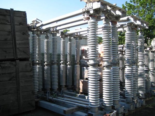 [034103] 3000 Amp, PASCOR VBPA, 242 KV, GANG OPERATED DISCONNECT, HORIZ. MOUNT, UNUSED