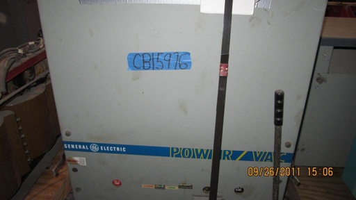 [034237] 1200 Amp, GENERAL ELECTRIC, VB4.16-350-0, 5000 V.,EO/DO,125VDC CLOSE &TRIP;
