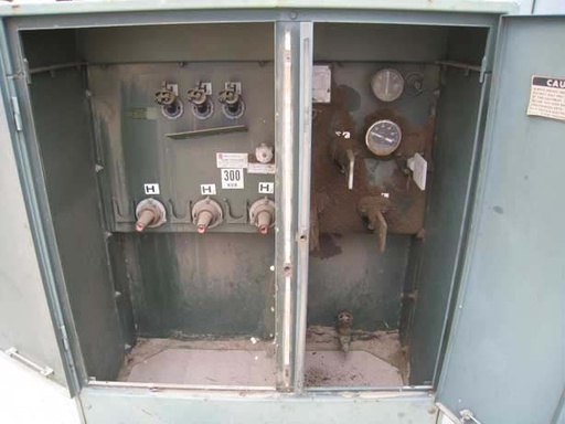 [034467] 300 KVA, Pri 12470 D, Sec 208Y/120, PAUWELS, PADMOUNT, DF/RF