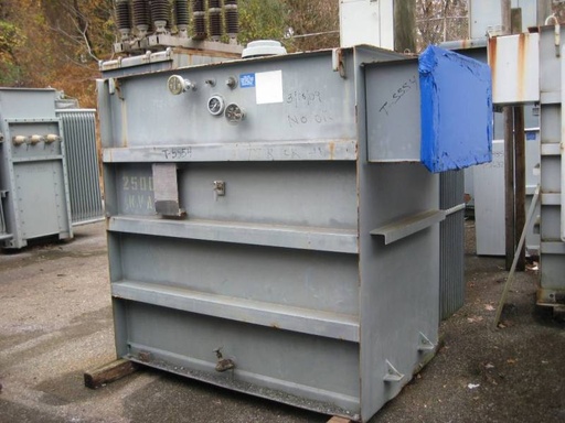 [034867] 2500 KVA, Pri 13200 D, Sec 480 D, SQUARE D, 1993, SUBSTATION, COPPER:1