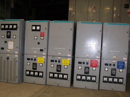 [035455] 1200 Amp, SIEMENS, 5GMI-350-1200-78, 4160 V., SWITCHGEAR