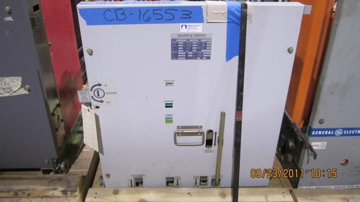[035477] 1200 Amp, SQUARE D, VAD3-05025-12, 4760 V, E/O, D/O, 125 VDC CLOSE/TRIP