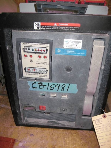 [036792] 800 Amp, GENERAL ELECTRIC, WPX-08, 480 V., MO/DO,