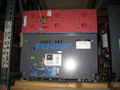 [037097] 1200/2000 Amp, CUTLER HAMMER, 50/150VCPW GROUND & TEST DEVICE, 5/15 KV, E/O, D/O