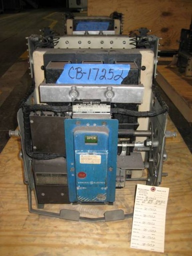 [037122] 600 Amp, GENERAL ELECTRIC, AKF-1B-10, 250 V., 2 POLE, E/O, D/O, 125 VDC