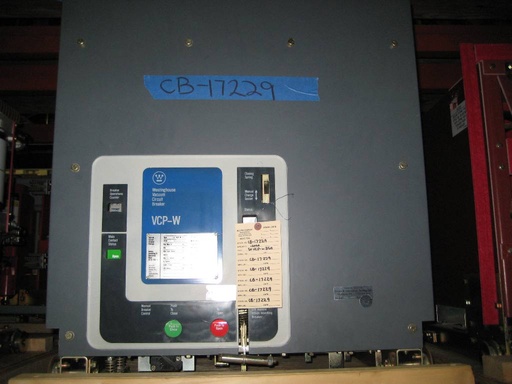 [037198] 1200 Amp, WESTINGHOUSE, 50VCPW-350, 5000 V., 1998, E/O, D/O, 125 VDC CL/TR/MOTOR