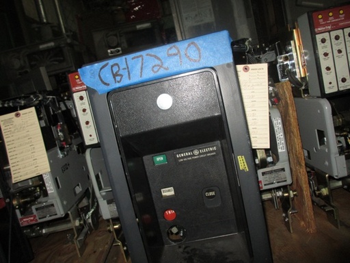 [037260] 1600 Amp, GENERAL ELECTRIC, AKR-6D-50, 480 V., 120 VAC, MICRO-VERSA TRIP LSIG:1