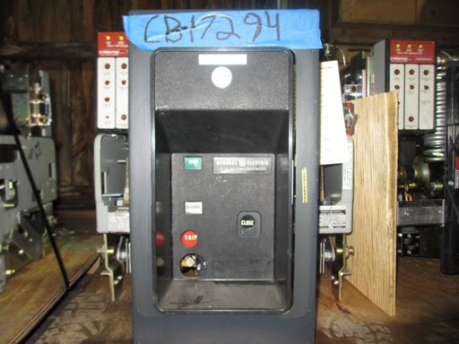 [037264] 1600 Amp, GENERAL ELECTRIC, AKR-6D-50, 480 V., 120 VAC, MICRO-VERSA TRIP LSIG:1