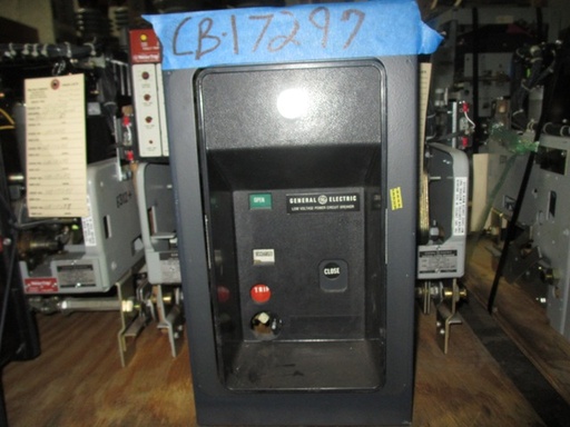 [037267] 1600 Amp, GENERAL ELECTRIC, AKR-6D-50, 480 V., 120 VAC, MICRO-VERSA TRIP LSIG:1