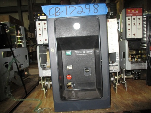 [037268] 1600 Amp, GENERAL ELECTRIC, AKR-6D-50, 480 V., 120 VAC, MICRO-VERSA TRIP LSIG:1