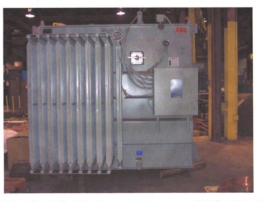[037544] 6000/8400 KVA, Pri 11000Y/6351, Sec 4160 D, 2006, ABB, BIOTEMP, SUBSTATION:1